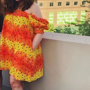 Urban Outfitters UO Strapless Dress Floral M